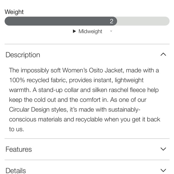 EUC The North Face Osito Jacket. Black with teal accents. Size XL - Picture 4 of 9